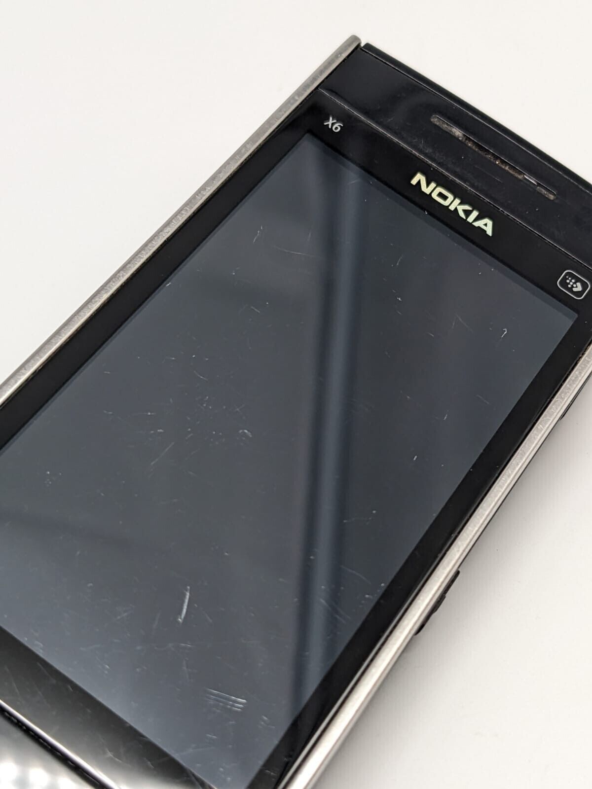 Nokia X6-00 RM-559 Schwarz Smartphone | OHNE AKKU | OHNE SIMLOCK