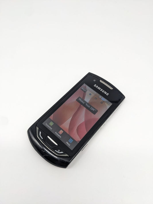 Samsung Monte GT-S5620 Schwarz | VOLL FUNKTIONSFÄHIG | OHNE SIMLOCK #X6