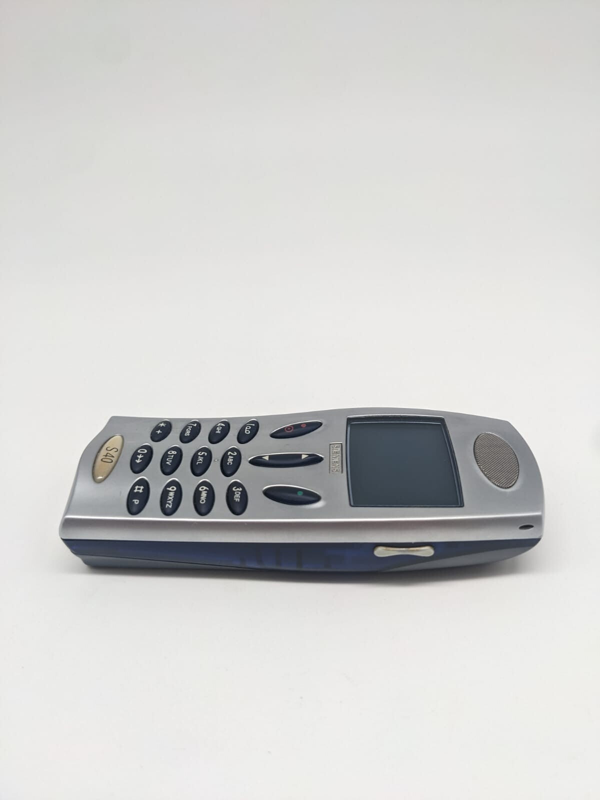 Siemens S40 Handy Silber Retro Vintage | UNGETESTET