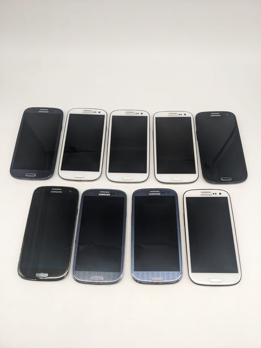 9x Samsung Galaxy S3 S3 Neo Smartphone Konvolut Sammlung | UNGETESTET