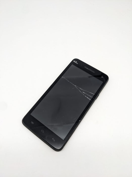 Wiko Rainbow Schwarz Smartphone | OHNE AKKU | UNGETESTET