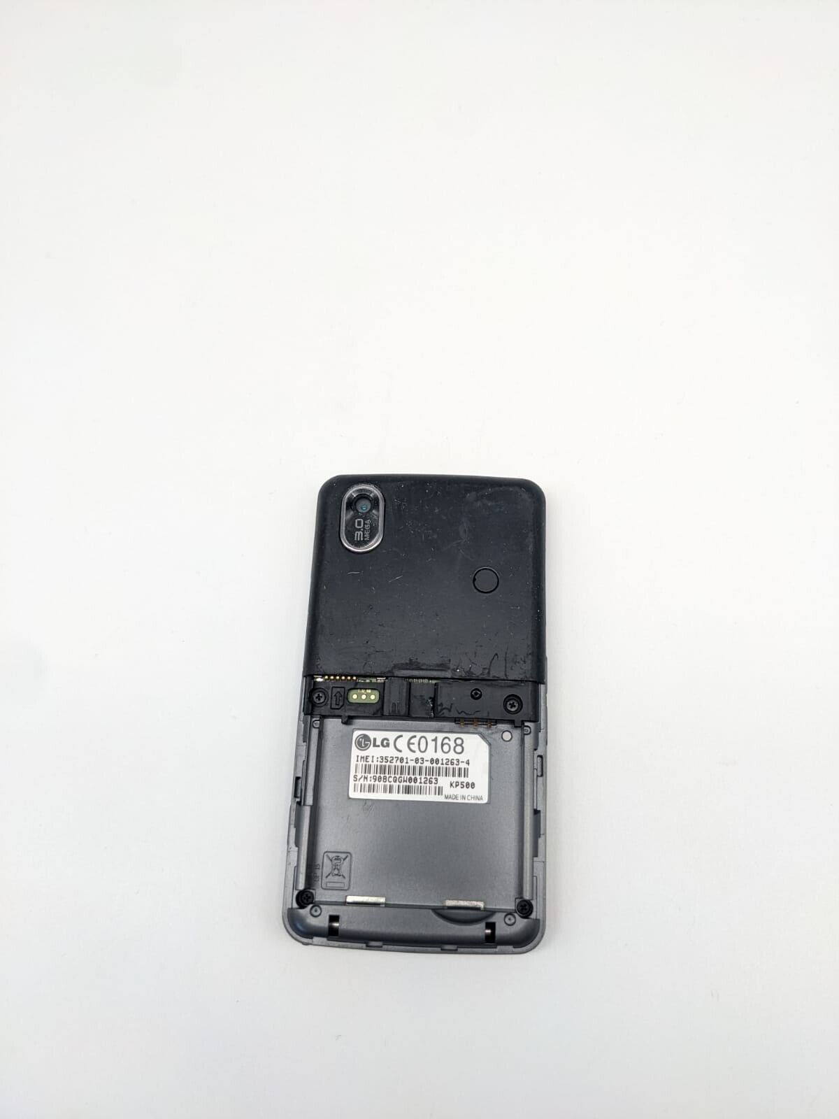 LG KP500 Cookie Schwarz Handy | OHNE AKKU | OHNE SIMLOCK | FUNKTIONIERT