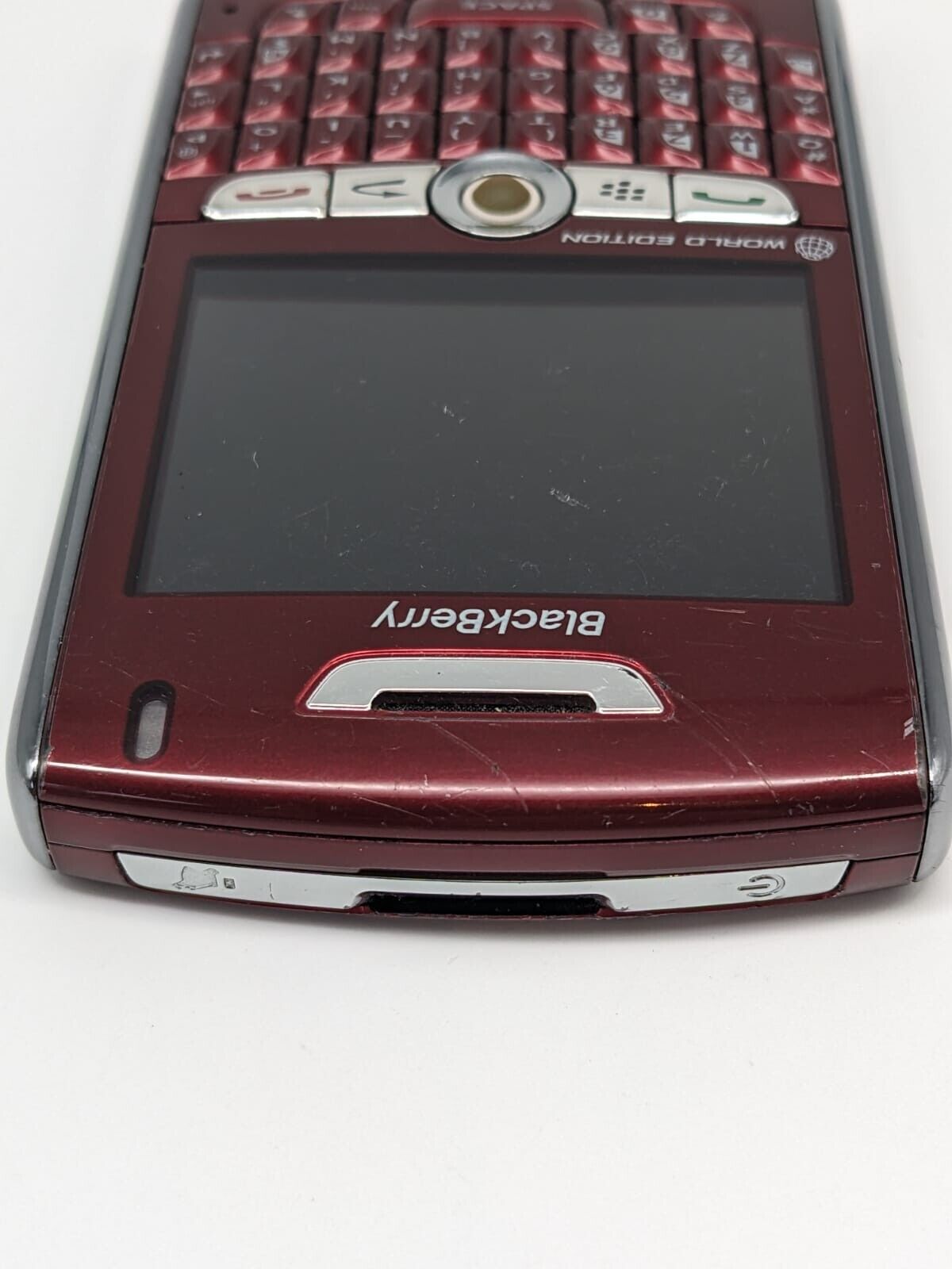 BlackBerry 8830 Verizon Rot QWERTY | OHNE AKKU | UNGETESTET