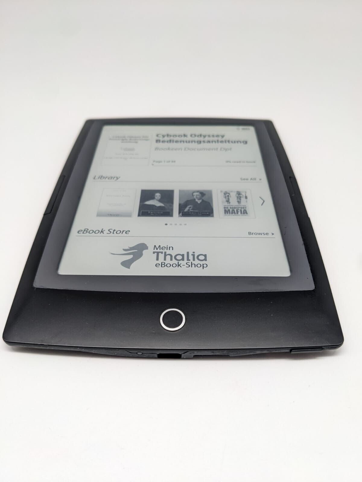 Bookeen Cybook Odyssey HD Frontlight E-Book Reader Schwarz