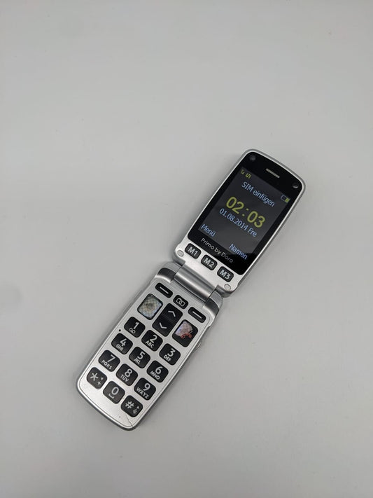 Primo by Doro  Primo 413 Schwarz Seniorenhandy | OHNE SIMLOCK