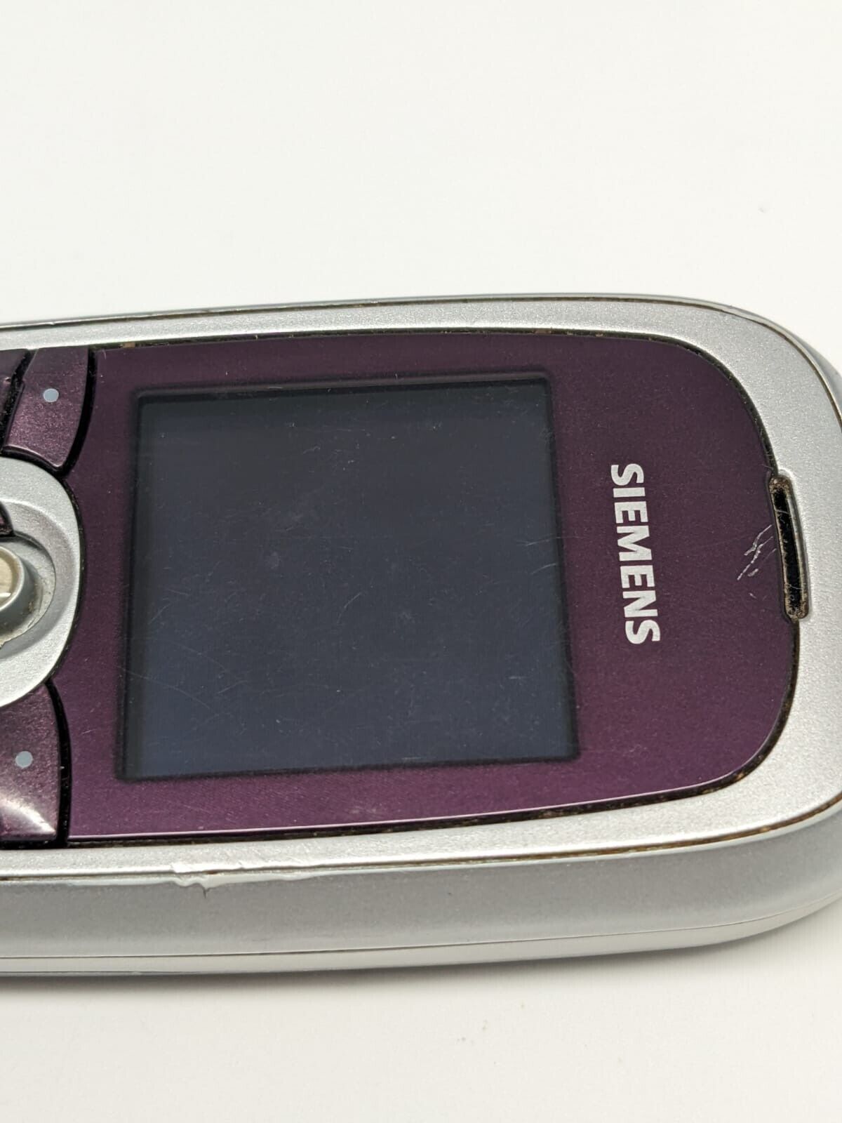 Siemens CT65 Handy Silber Rot Vintage | OHNE SIMLOCK