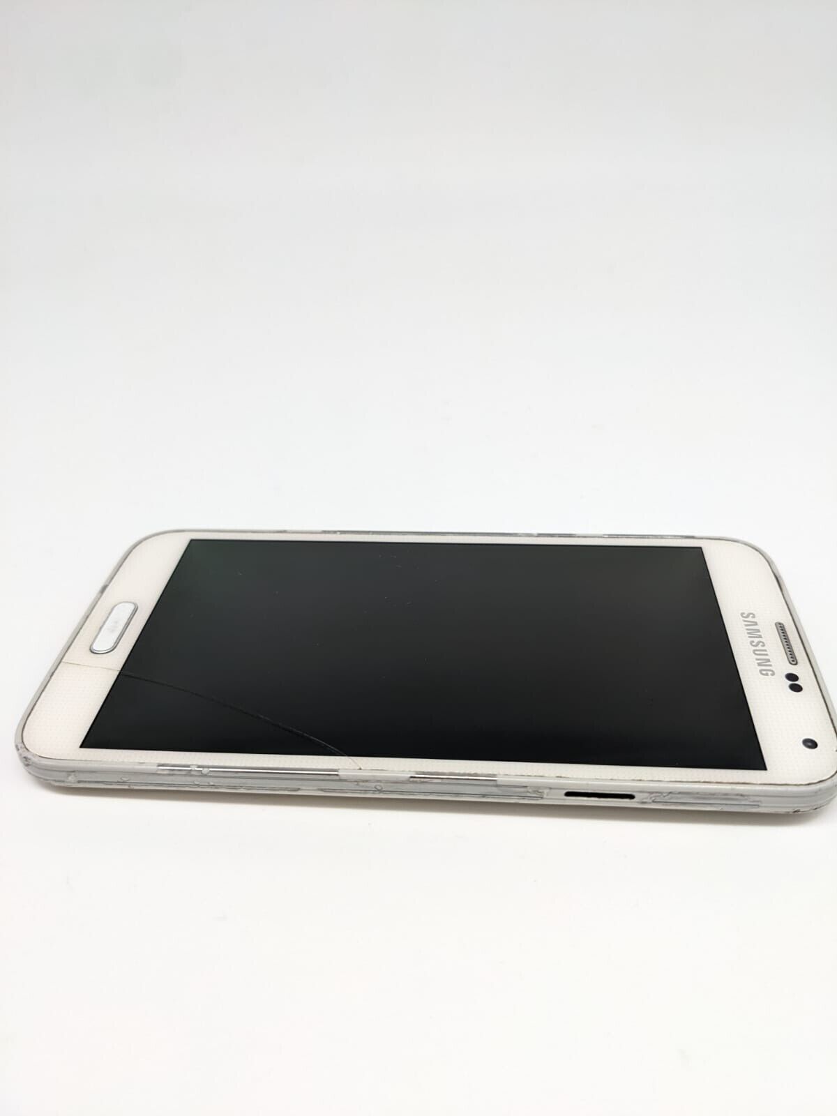 Samsung  Galaxy S5 SM-G900F Weiß Smartphone | POWERBUTTON DEFEKT #X5
