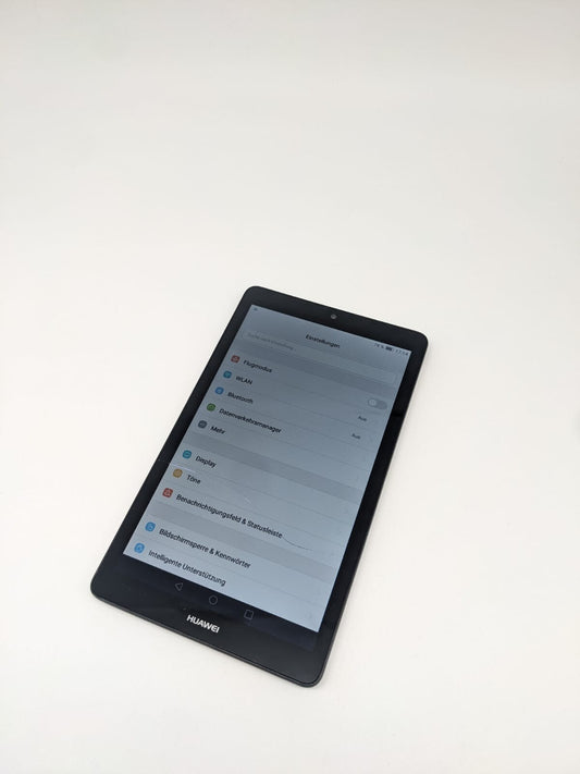 Huawei MediaPad T3 7 Schwarz 8 GB Tablet | VOLL FUNKTIONSFÄHIG | DISPLAYRISS
