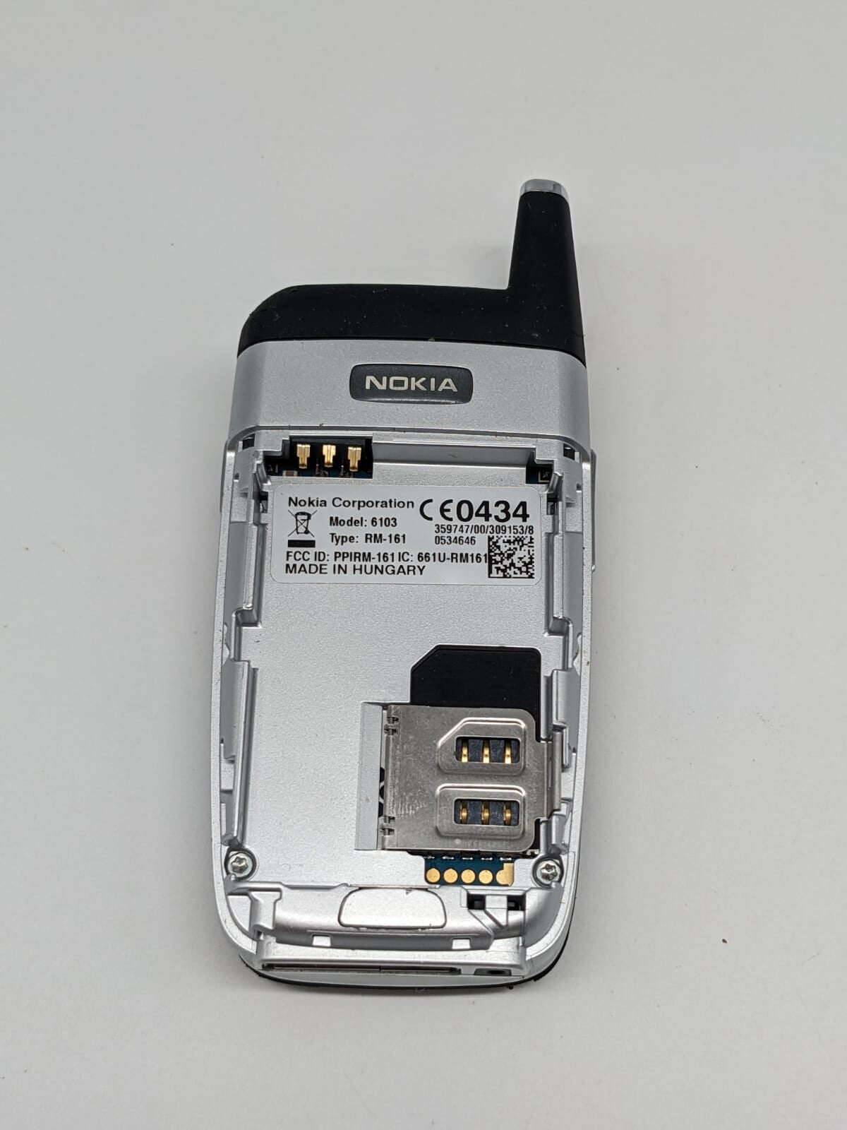 Nokia 6103 Schwarz Retro Handy | OHNE AKKU | OHNE SIMLOCK