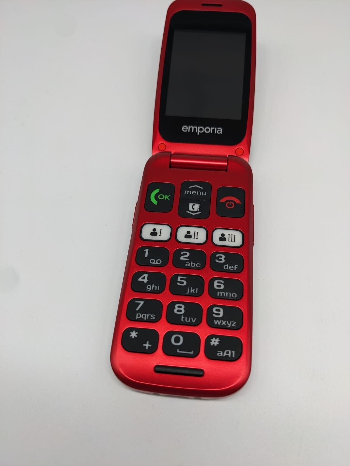 Emporia ONE V200 Seniorenhandy Rot | OHNE AKKU | UNGETESTET | TOP ZUSTAND