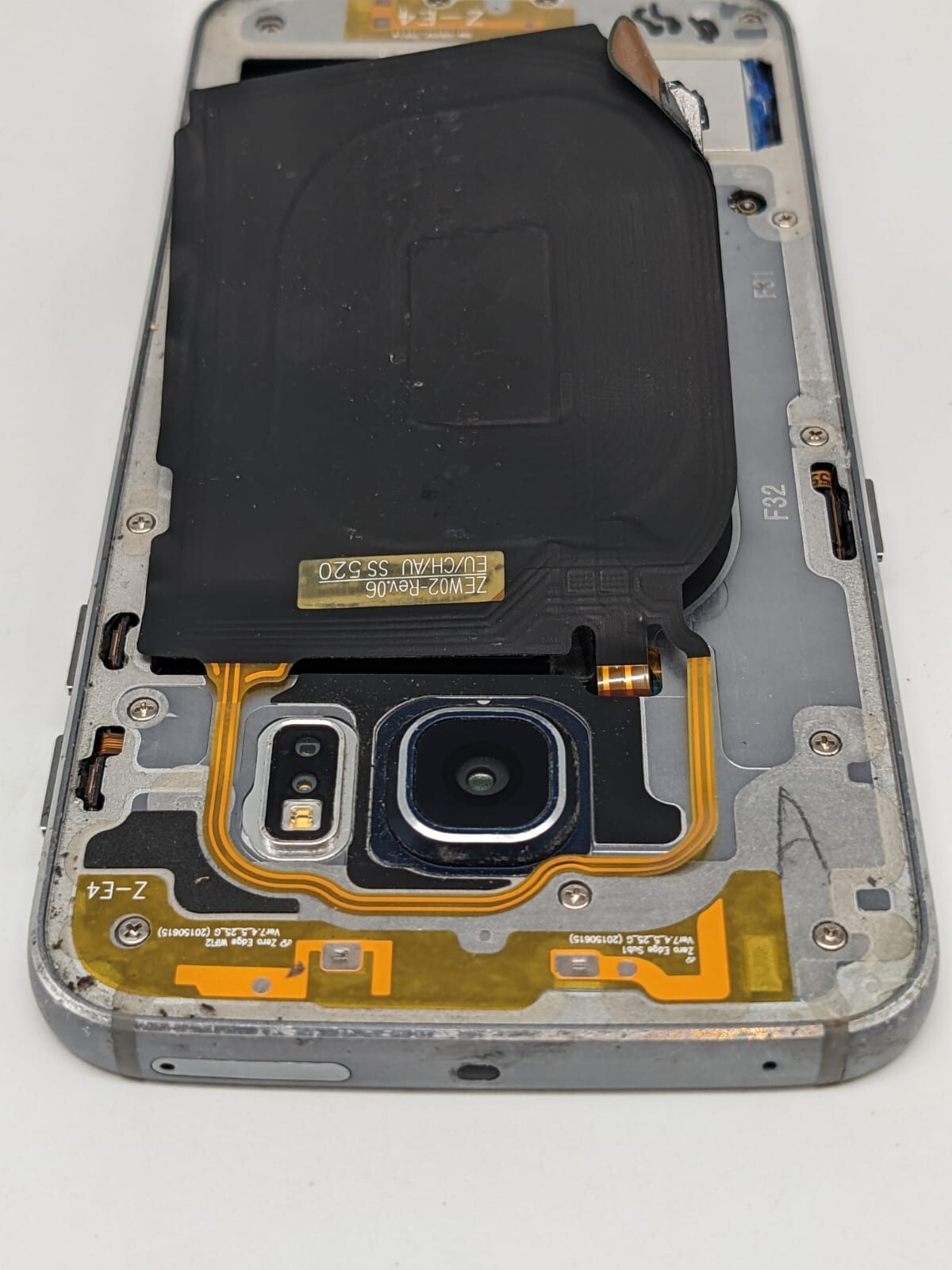Samsung Galaxy S6 Edge Blau SM-G925F | OHNE AKKU | UNGETESTET