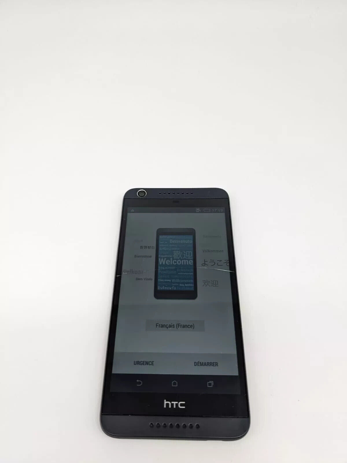 HTC DESIRE 626G DUAL SIM Blau Smartphone DISPLAY TEILDEFEKT 