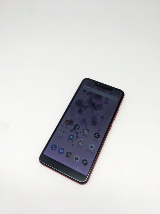 Wiko View 2 Go 32GB Rot Smartphone | DISPLAY TEILDEFEKT | OHNE SIMLOCK