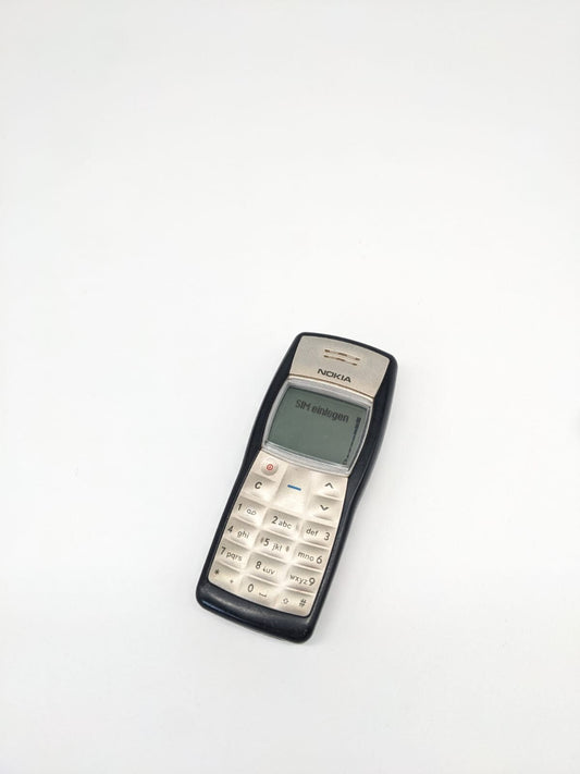 Nokia 1100 Schwarz Grau Handy Selten Sammler | OHNE SIMLOCK