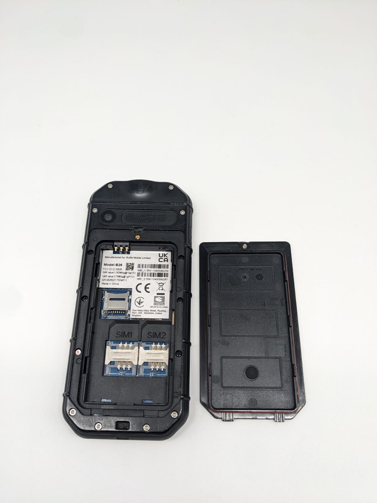 CAT B26 Outdoorhandy Schwarz Dual Sim | OHNE AKKU | OHNE SIMLOCK