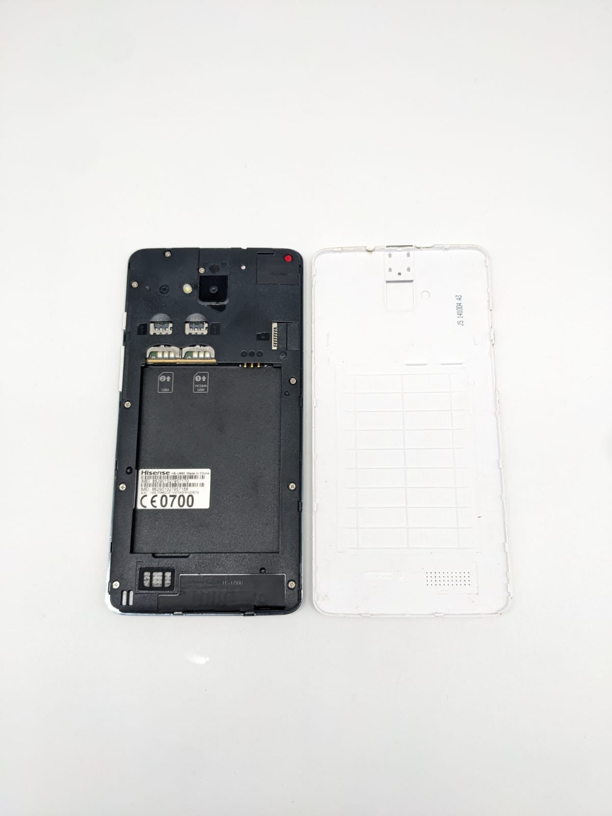 Hisense HS-U980 Smartphone Grau Weiß | OHNE AKKU | UNGETESTET | TOP DISPLAY