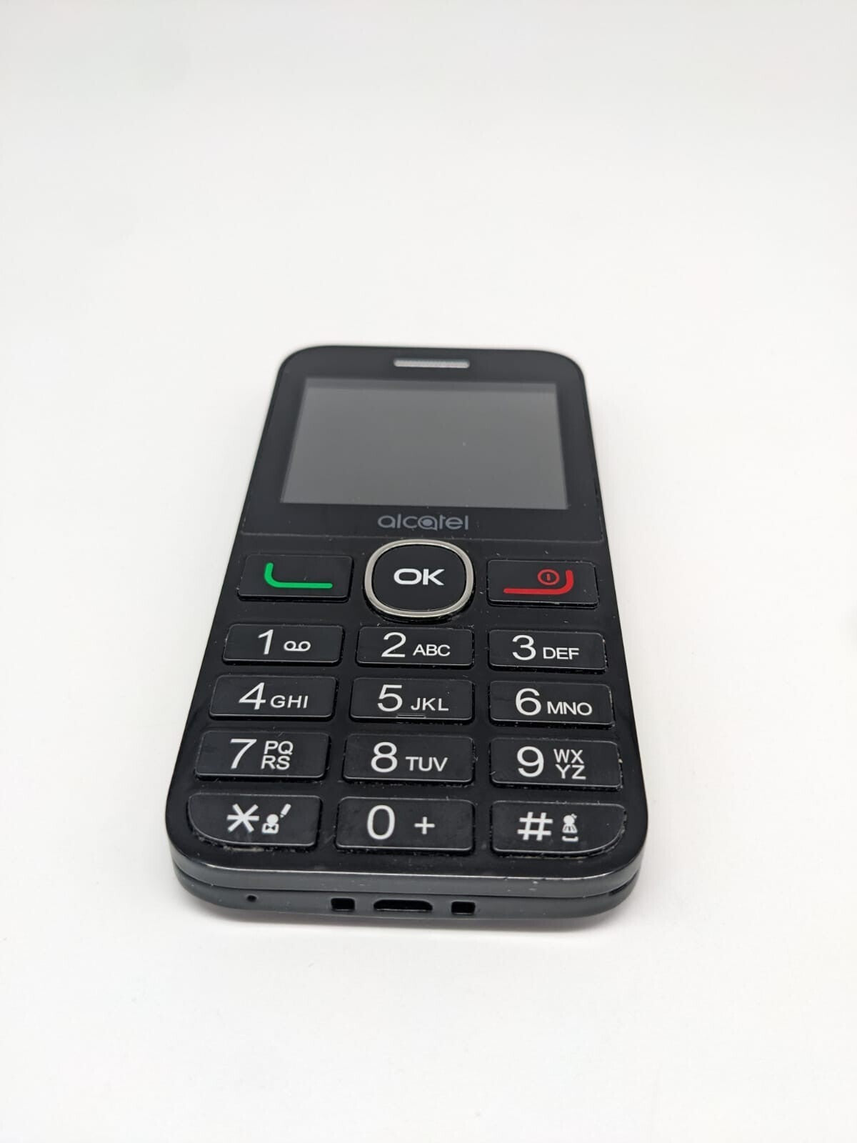 Alcatel 2008G Schwarz Seniorenhandy | OHNE AKKU | VOLL FUNKTIONSFÄHIG