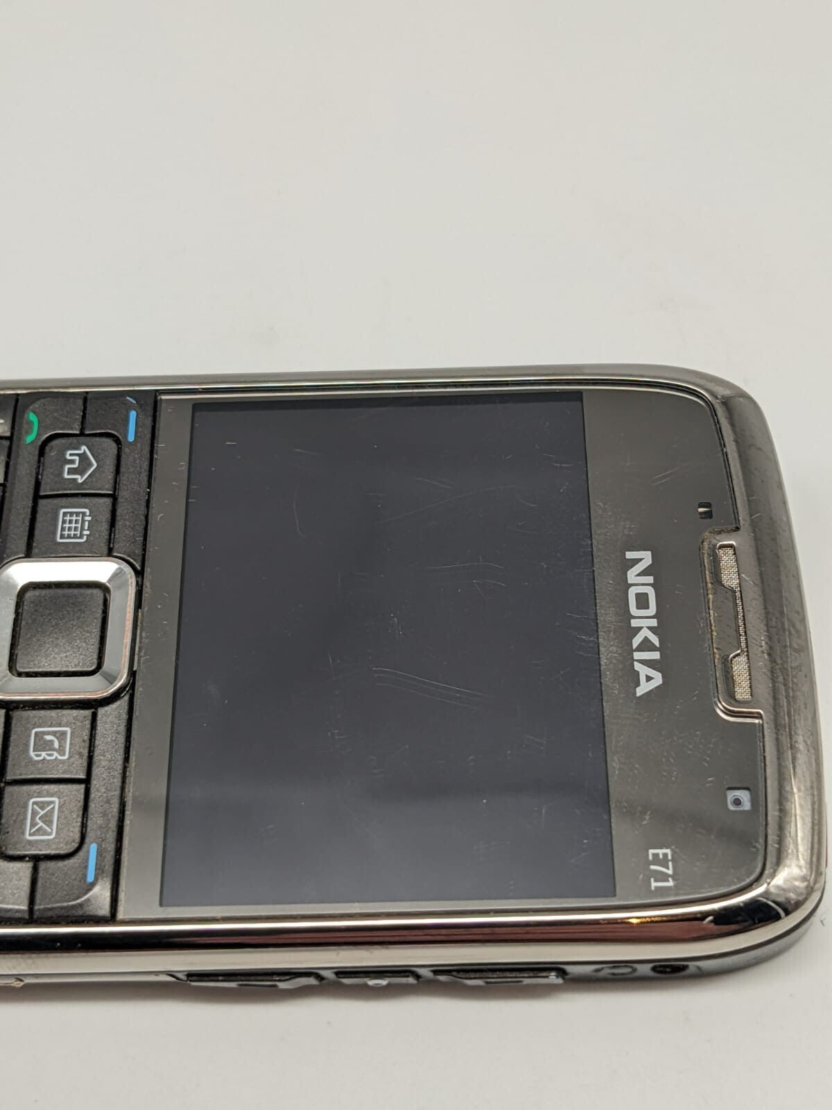 Nokia E71 Silber Handy Retro Vintage | OHNE AKKU | OHNE SIMLOCK