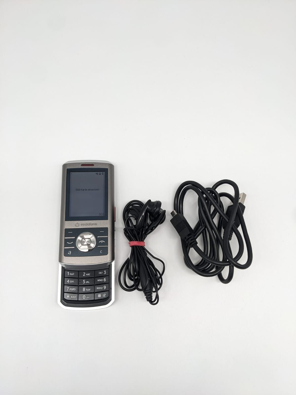 Vodafone 736 Silber Handy Slide | OHNE SIMLOCK | TOP DISPLAY