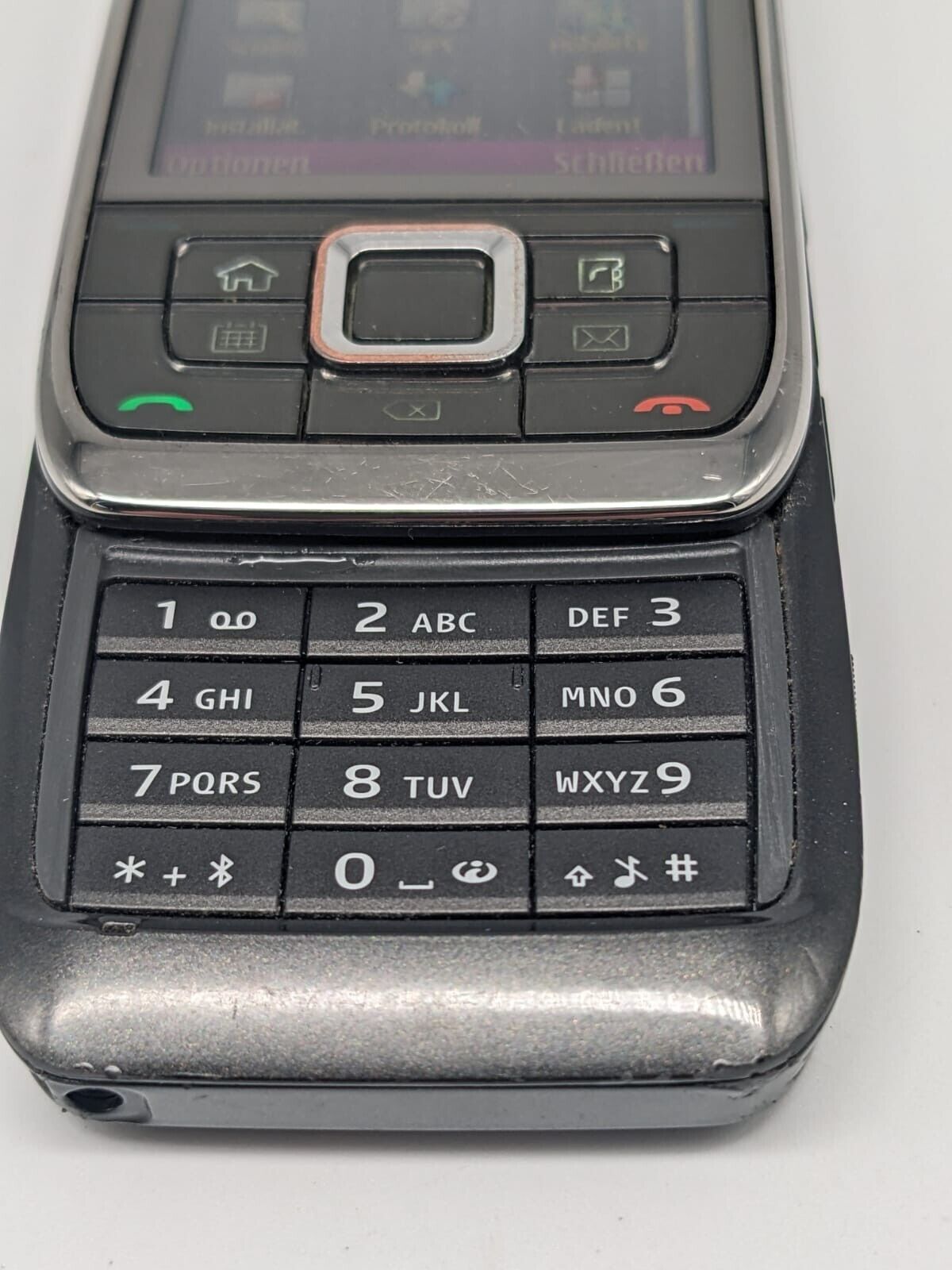 Nokia E66 Grau Slider Tastenhandy Retro | OHNE SIMLOCK