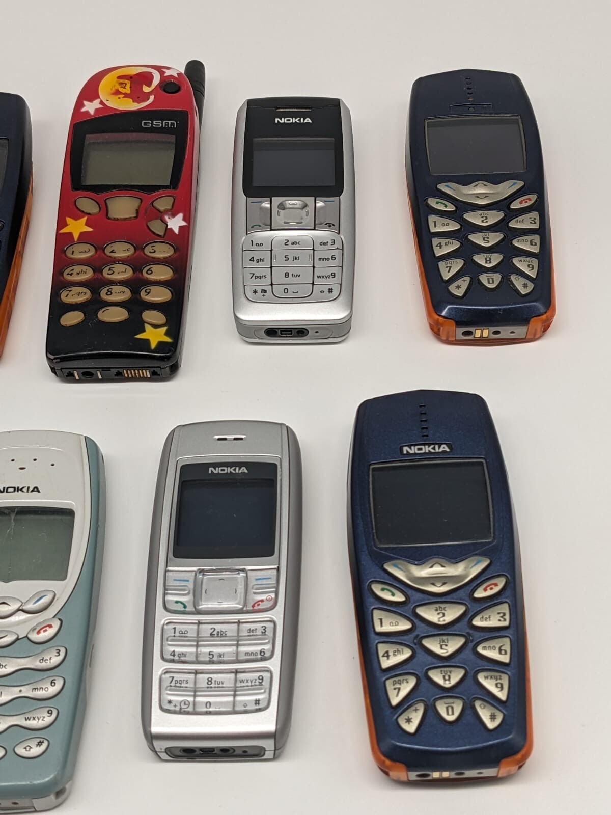 9x Nokia Konvolut Handy Teildefekt Teilespender Ersatzteile Rohstoffe