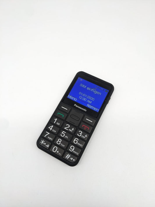 Panasonic KX-TU155 Schwarz Seniorentelefon | OHNE AKKU | SIMSLOT DEFEKT