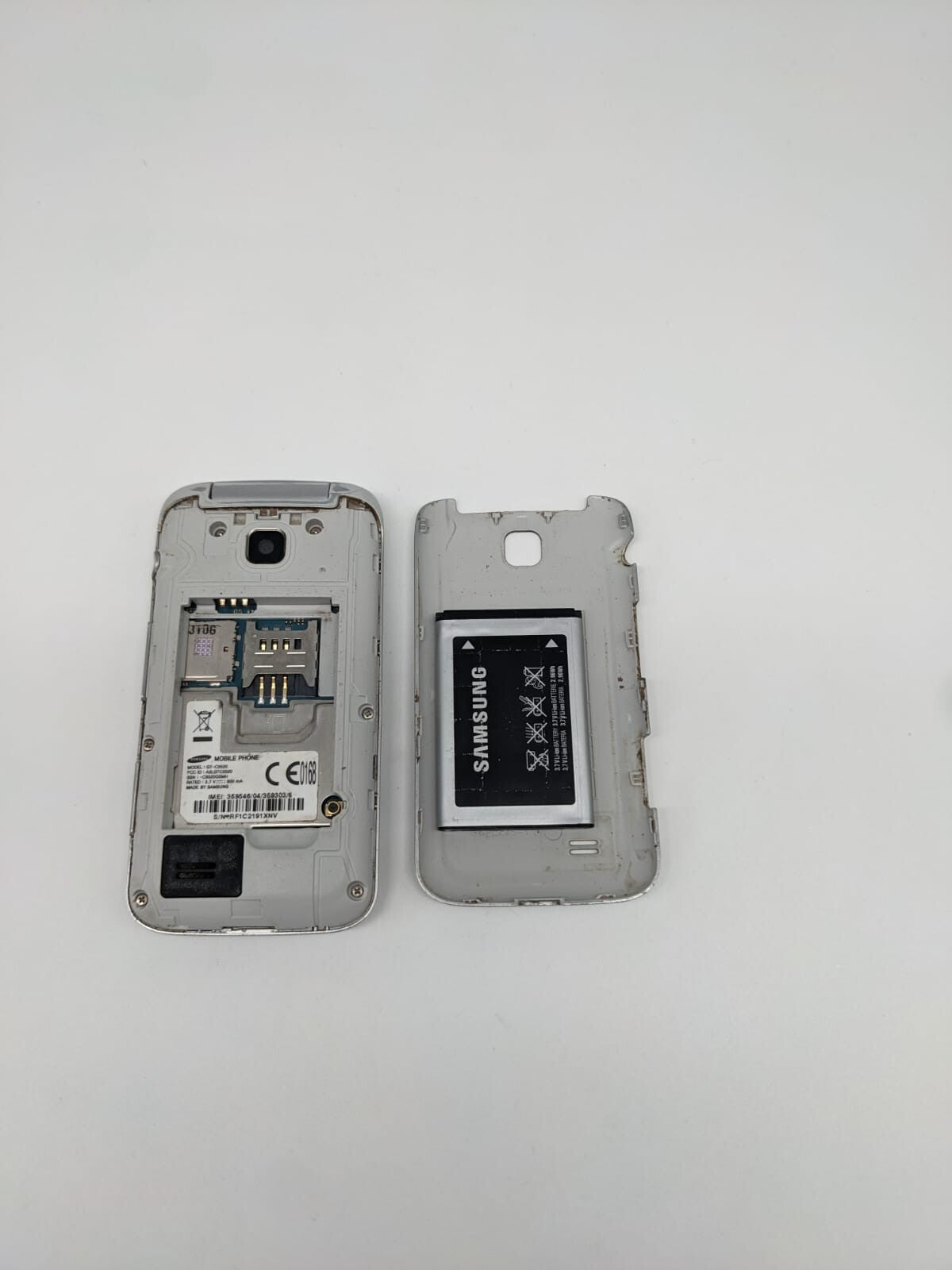 Samsung GT-C3520 Silber Handy | OHNE SIMLOCK