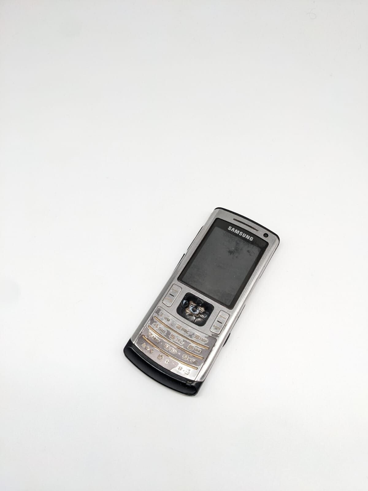 Samsung  SGH-U800 Silber Handy | OHNE AKKU | FUNKTIONIERT