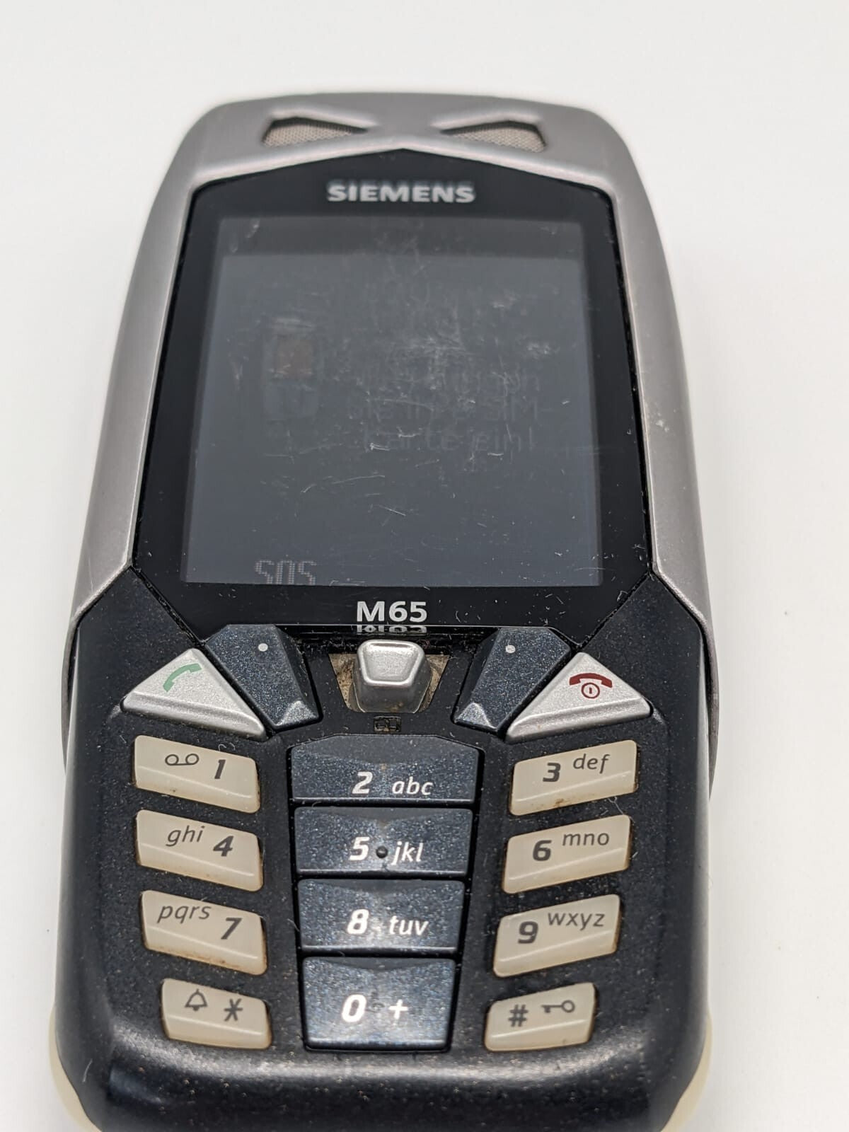 Siemens M65 Schwarz Silber Handy Vintage Retro | OHNE SIMLOCK