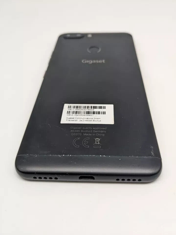 Gigaset GS370 Schwarz Dual Sim Smartphone Bastler | PINSPERRE