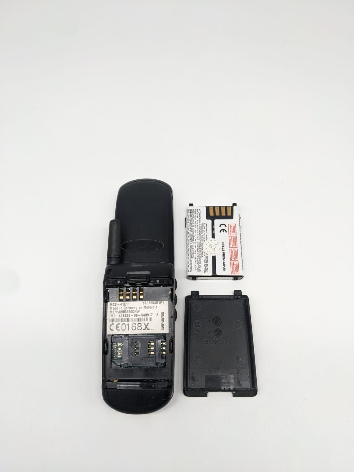 Motorola MC2-41E11 Schwarz Handy Retro | UNGETESTET