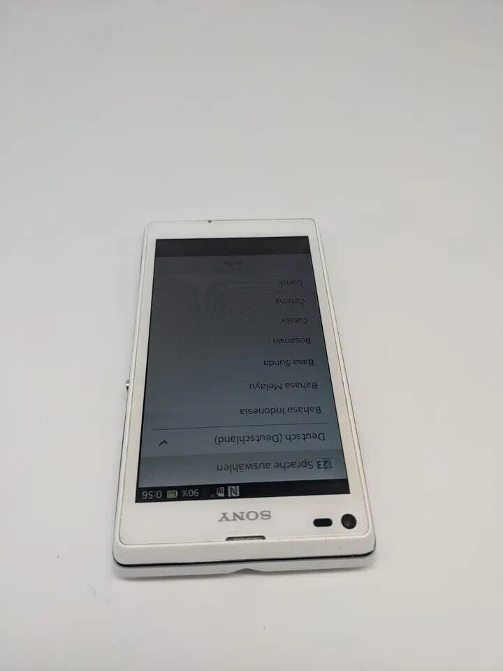 Sony Xperia L C2105 Weiß Smartphone Android TOP ZUSTAND 
