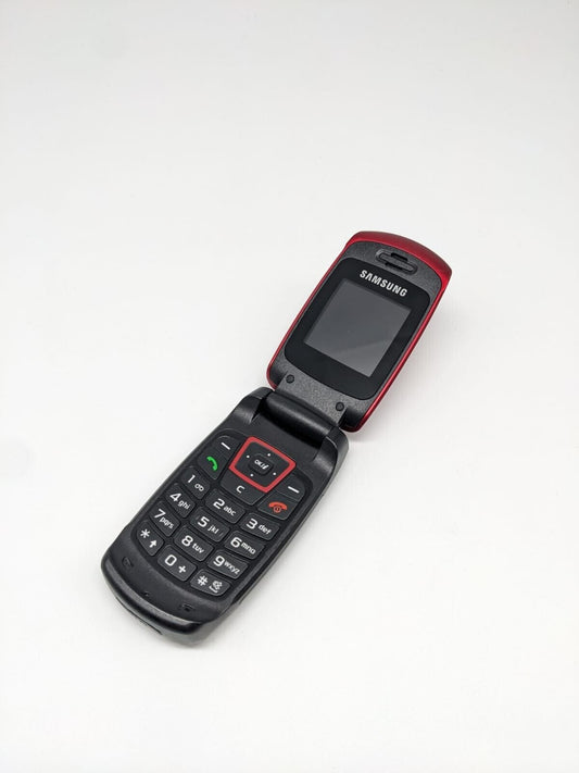 Samsung SGH-C270 Rot Klapphandy | OHNE AKKU | TOP DISPLAY | FUNKTIONIERT