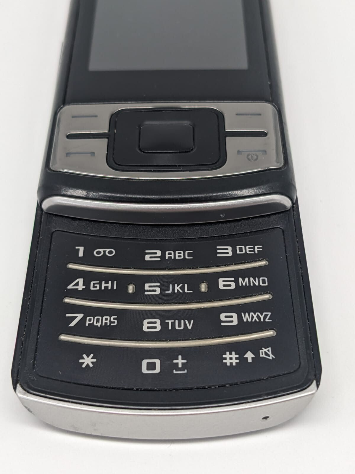 Samsung C3050 Slider Schwarz Handy | OHNE AKKU | OHNE SIMLOCK