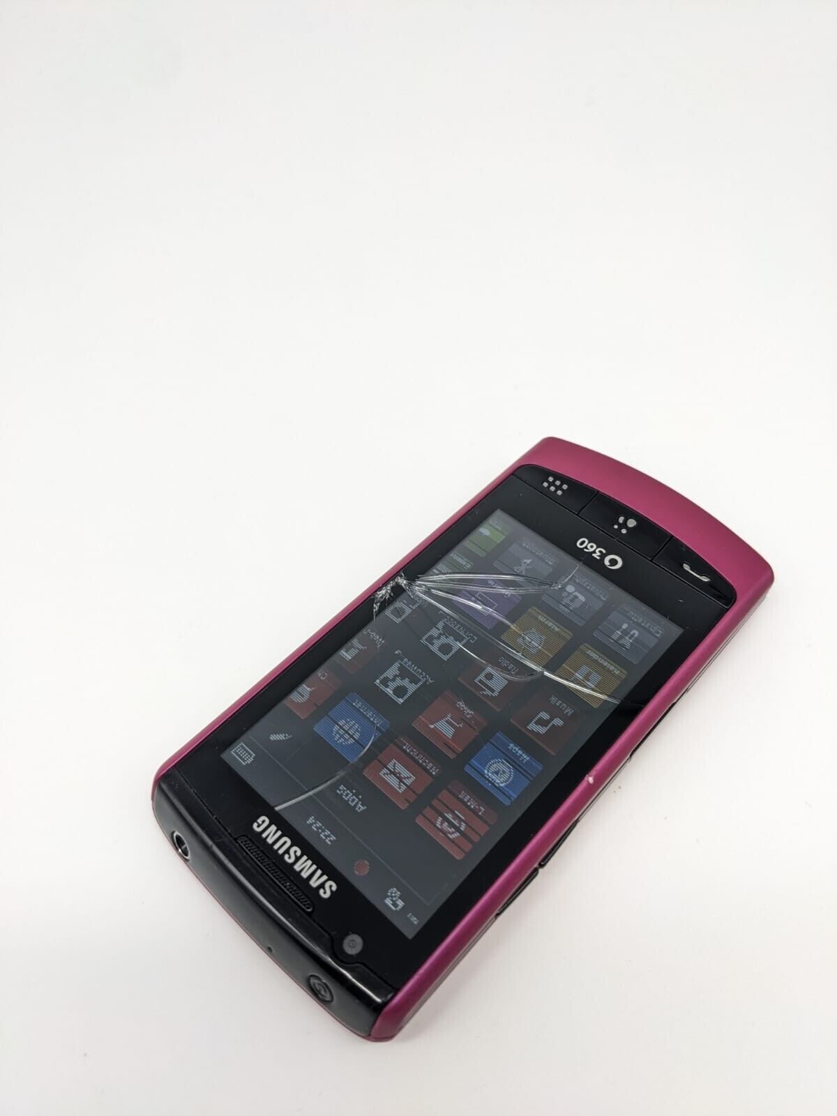 Samsung Vodafone 360 M1 | DISPLAYRISSE | PIXELFEHLER | OHNE SIMLOCK #X5