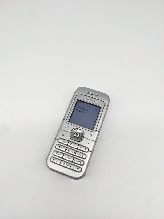 Nokia 6030 Silber Handy Retro Vintage | VOLL FUNKTIONSFÄHIG | OHNE SIMLOCK