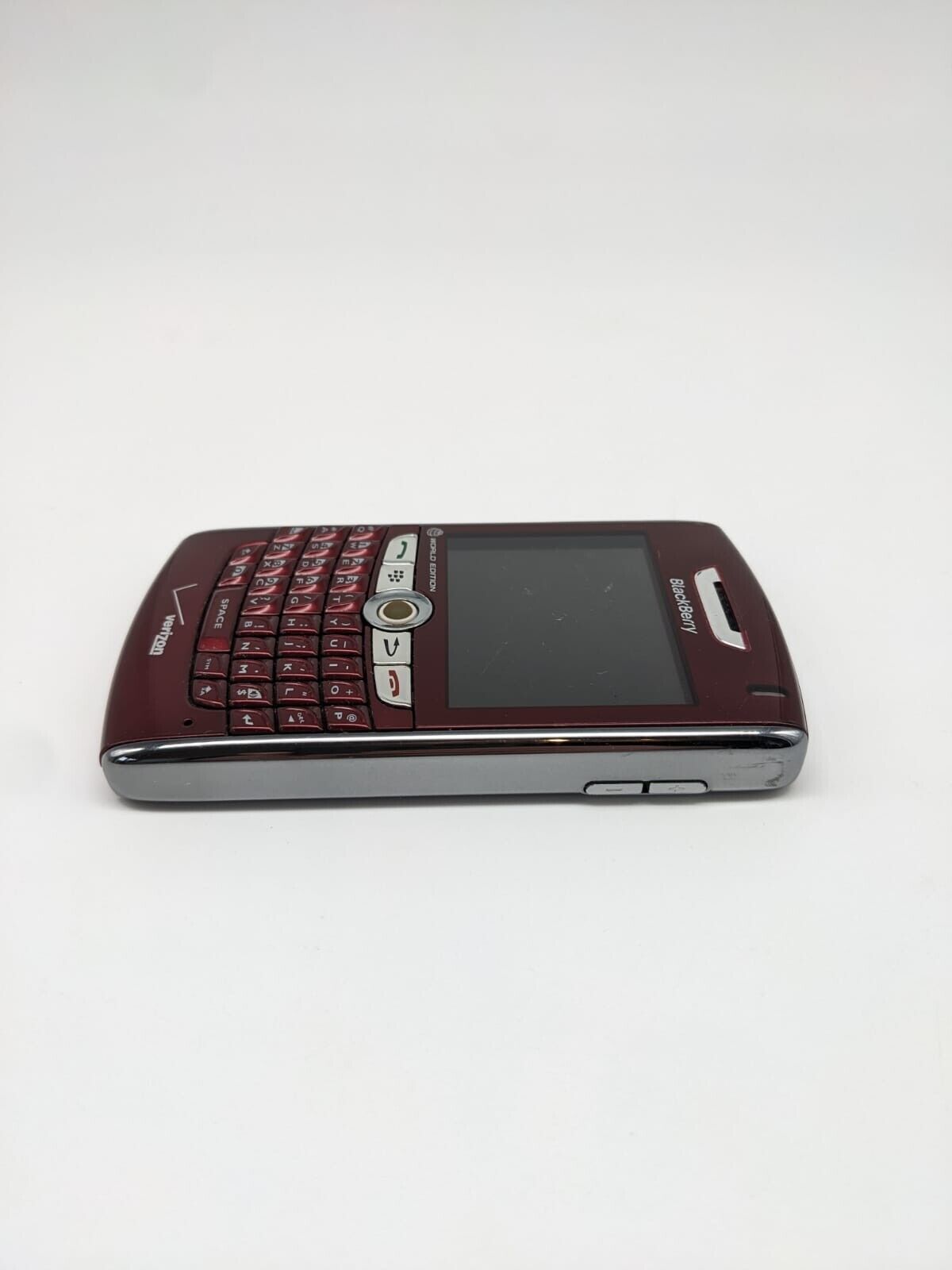 BlackBerry 8830 Verizon Rot QWERTY | OHNE AKKU | UNGETESTET