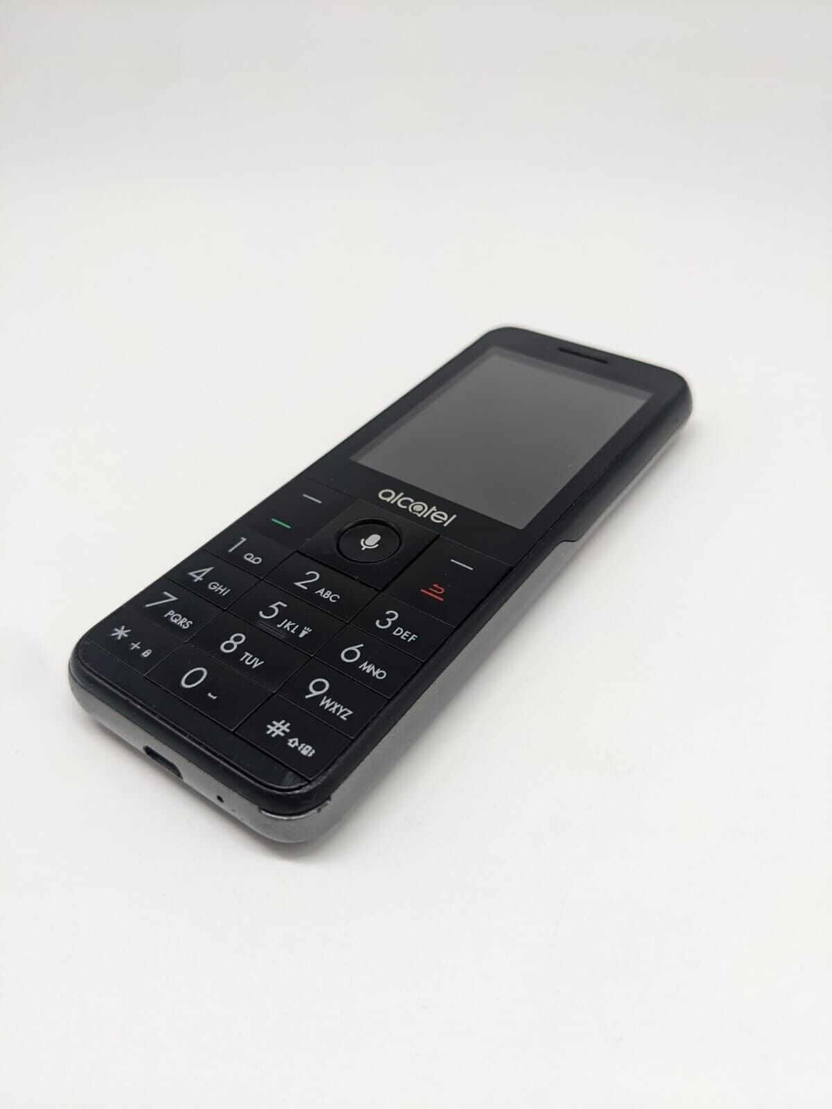 Alcatel 3088x Schwarz Grau Handy | OHNE AKKU | UNGETESTET