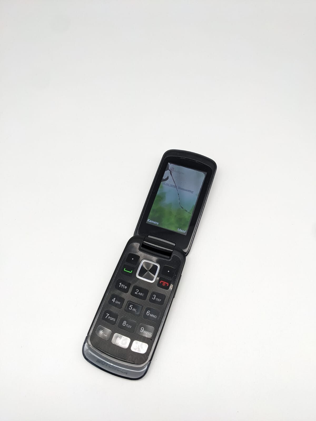 Motorola Gleam Plus + Schwarz Klapphandy | DISPLAY TEILDEFEKT