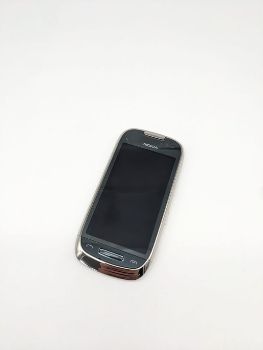 Nokia C7-00 RM-675 8GB Silber Handy Smartphone | SIMSLOT-DEFEKT