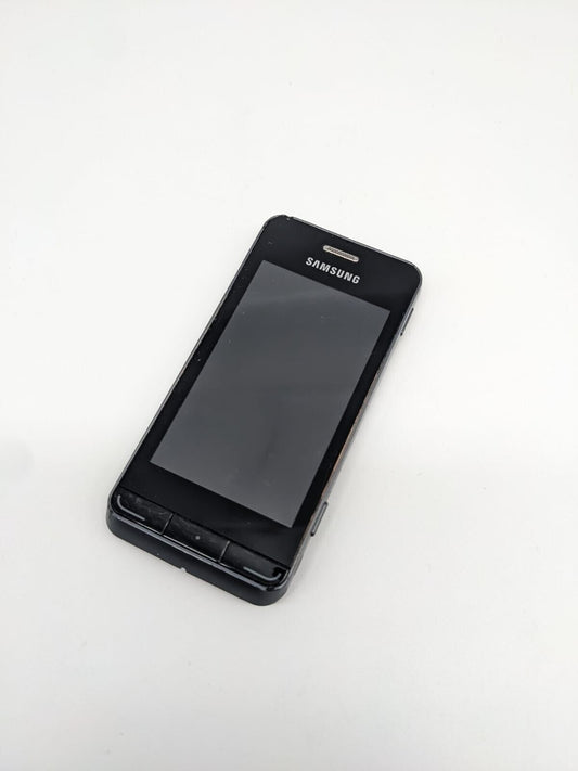 Samsung Wave 723 GT-S7230E Schwarz Smartphone | OHNE AKKU | OHNE SIMLOCK