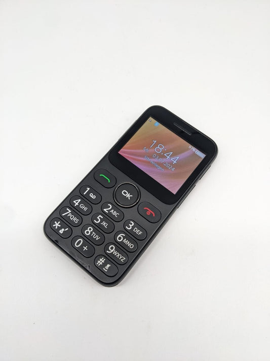 Alcatel 3085x Seniorentelefon Schwarz | VOLL FUNKTIONSFÄHIG | OHNE SIMLOCK #X6