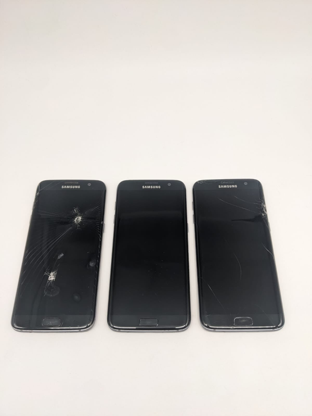 3x Samsung Galaxy S7 Edge Konvolut Sammlung Posten Teilespender | DEFEKT