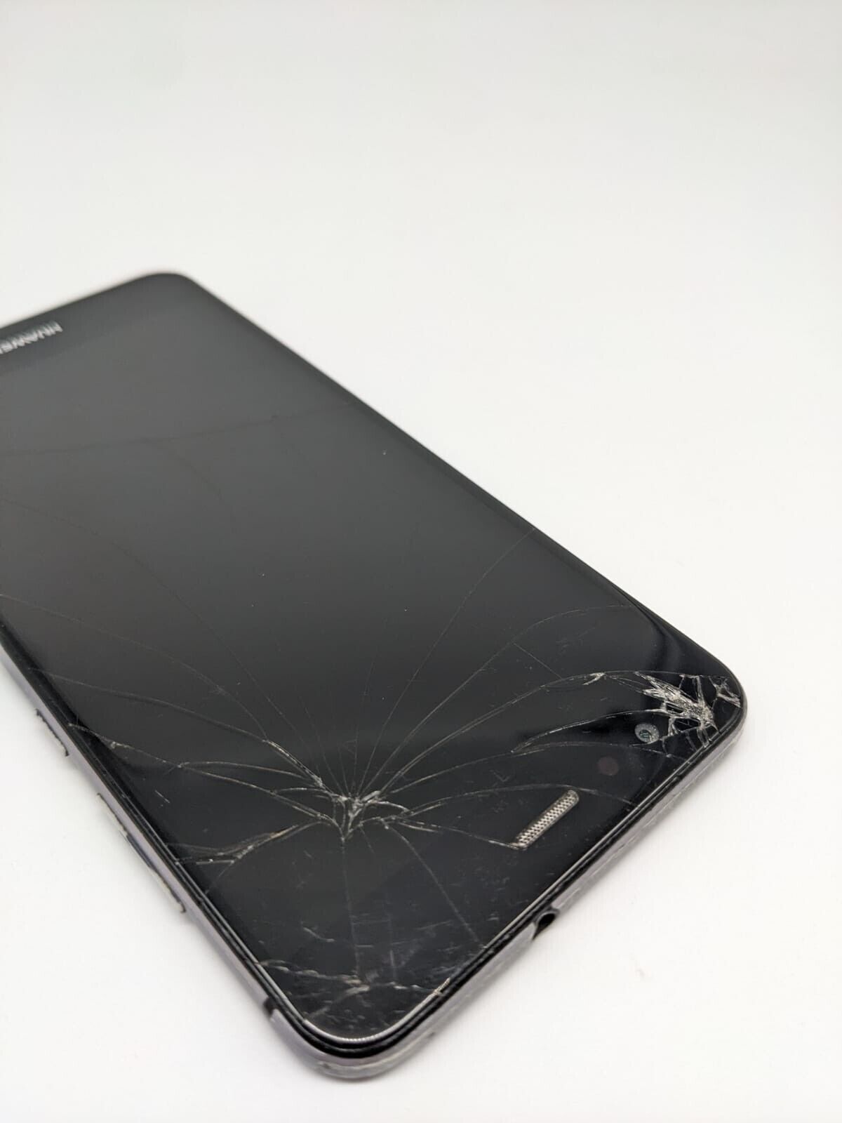 Huawei P10 Lite Schwarz Bastler Smartphone | PIN-SPERRE | DISPLAYRISSE