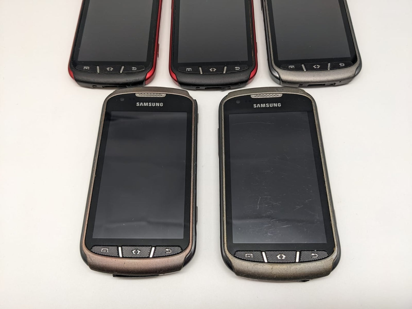 5x Samsung Galaxy Xcover 2 S7710 Konvolut Sammlung Posten | DEFEKT