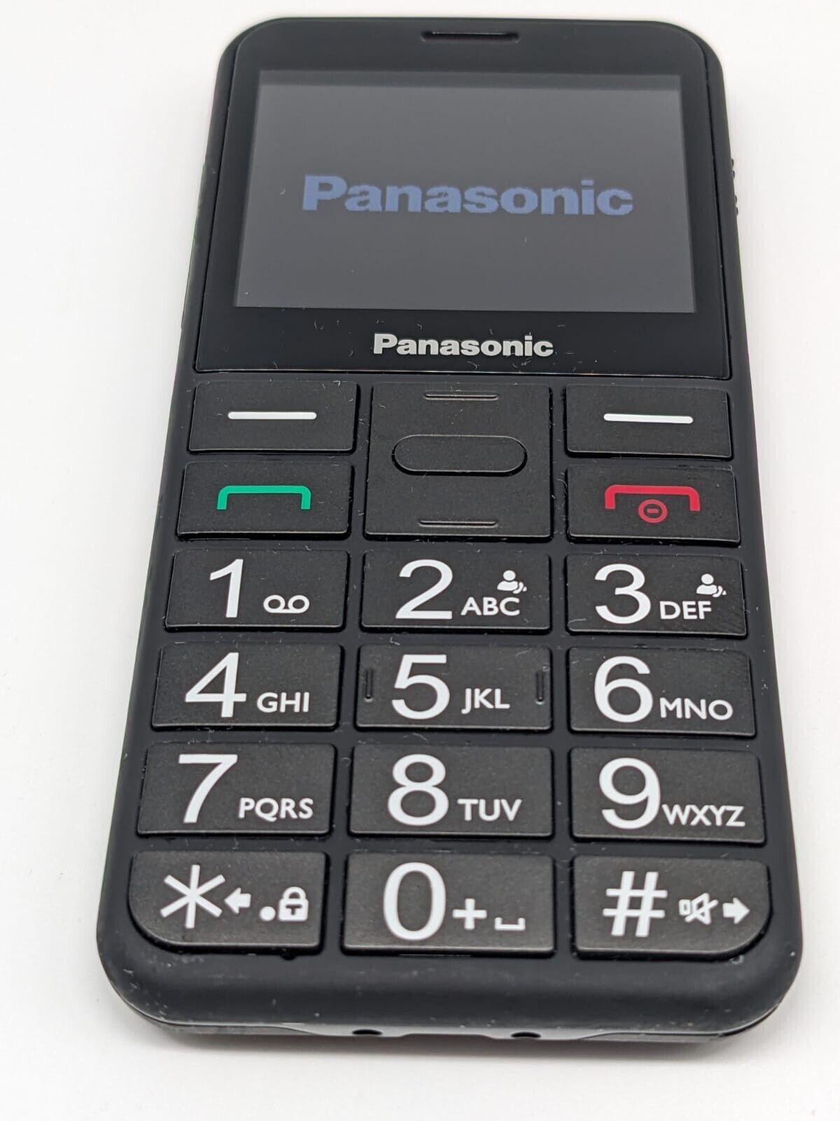 Panasonic KX-TU155 Schwarz Seniorentelefon | OHNE AKKU | OHNE SIMLOCK