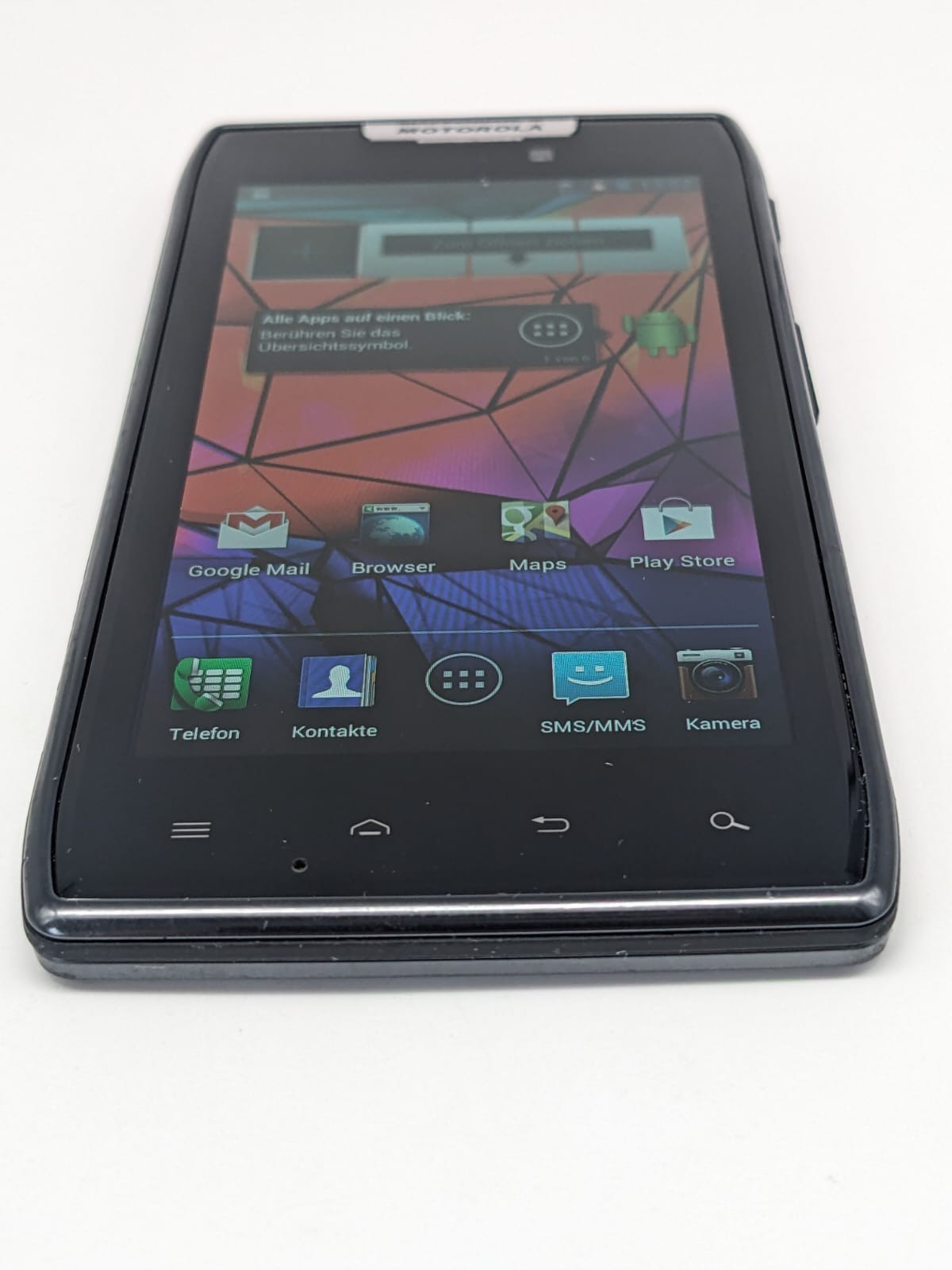 Motorola RAZR HD XT910 Schwarz Smartphone | OHNE SIMLOCK