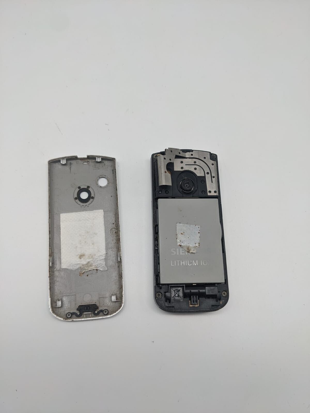 SIEMENS C75 SILBER Handy Vintage Retro UNGETESTET 
