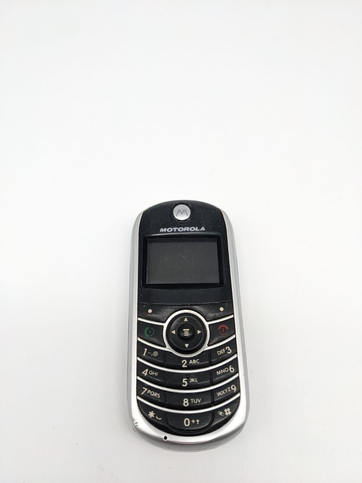 Motorola C139 Schwarz Silber UNGETESTET 