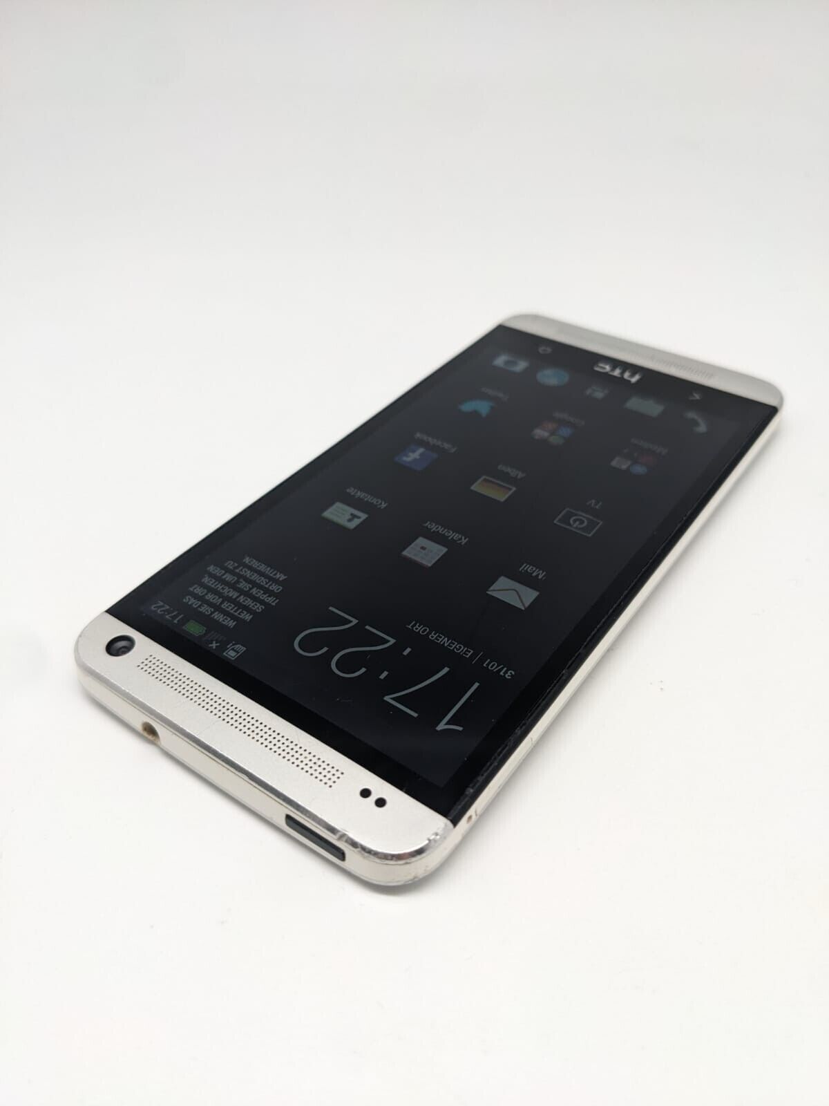 HTC ONE M7 PN07100  Silber | KAMERA DEFEKT